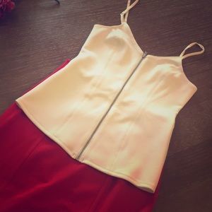 Fitted White Express Tank